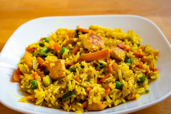 Kuřecí curry s rýží